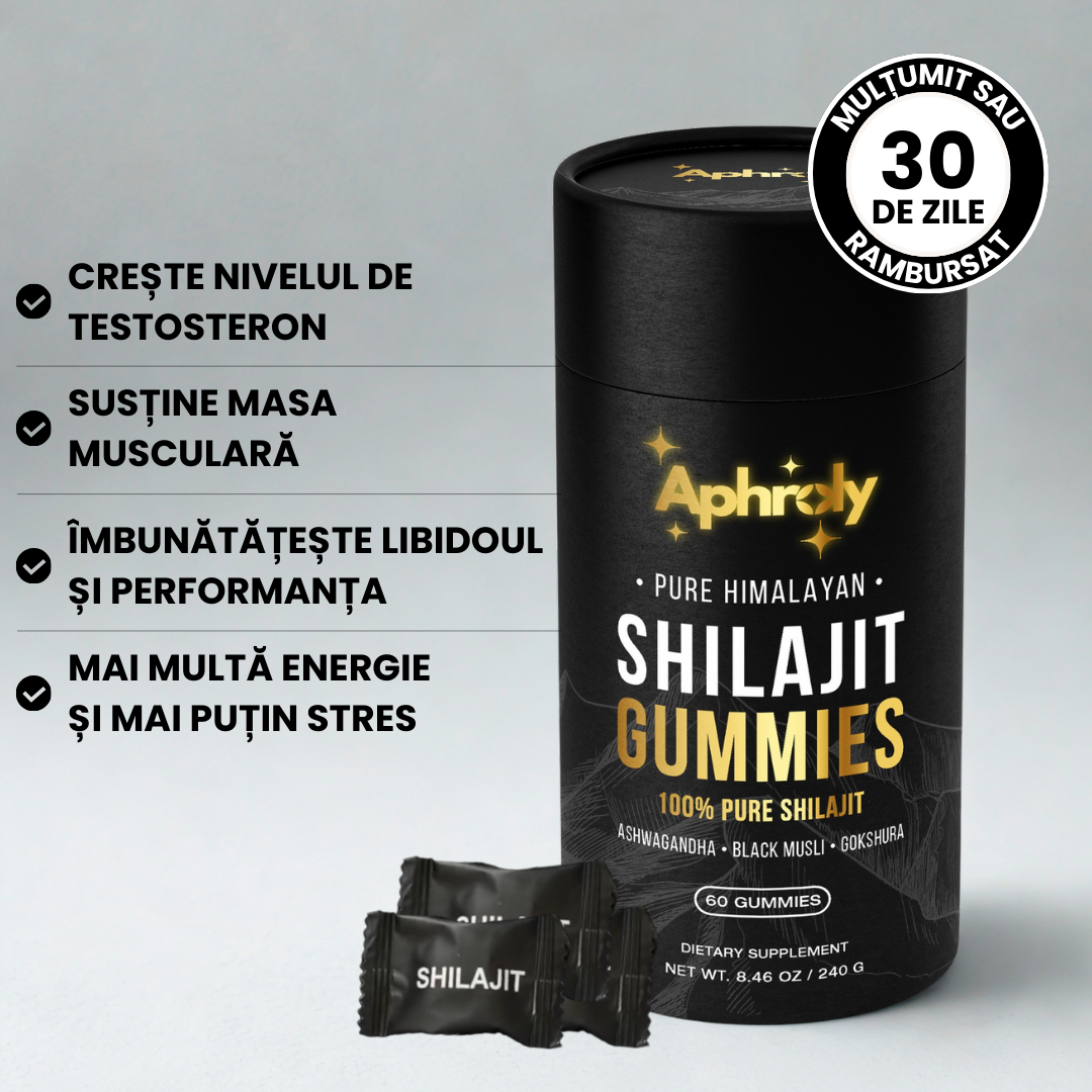 Gume cu Shilajit Pur din Himalaya – Aphroly®