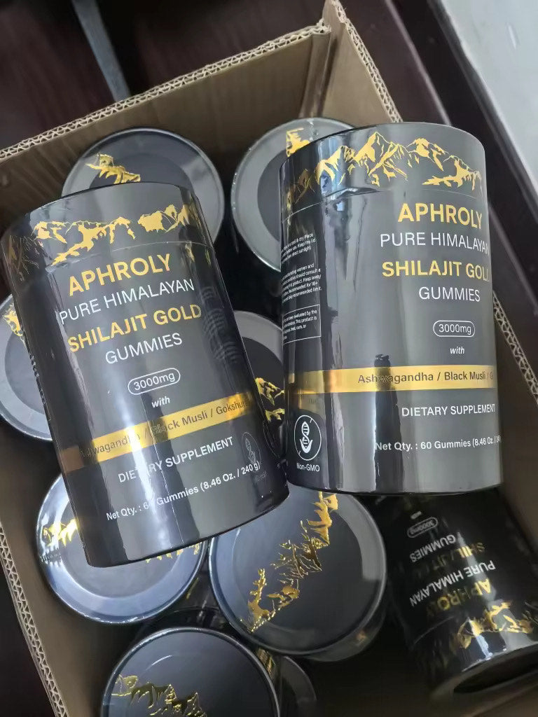 Cutii cu Aphroly Shilajit Gummies