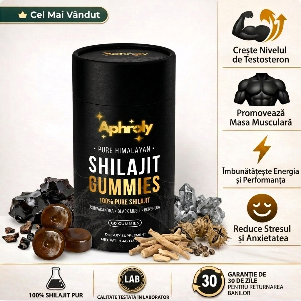 Gume cu Shilajit Pur din Himalaya – Aphroly®